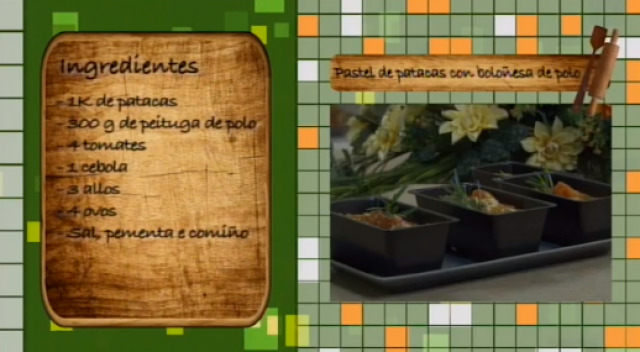 Programa 767. Pastel de pataca con boloñesa de polo - 01/10/2015 10:30