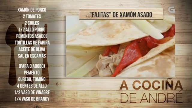 "Fajitas" de xamón asado - 26/07/2018 11:00