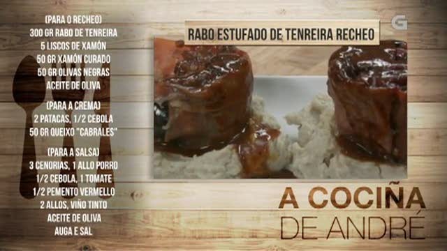 Rabo estufado de tenreira recheo - 21/06/2018 11:00