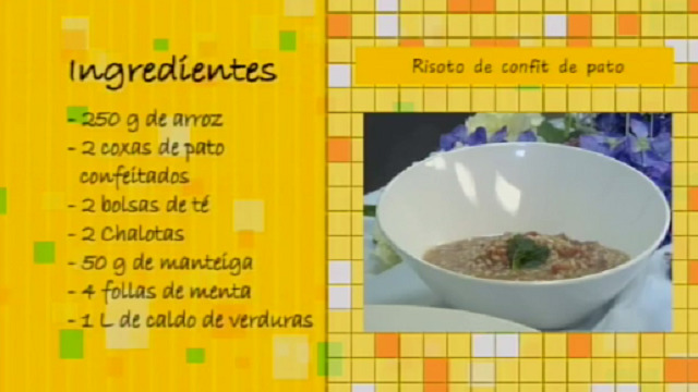 Risoto de confit de pato - 06/05/2016 10:30