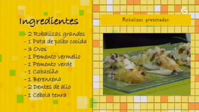 Robalizas gratinadas - 01/04/2016 10:30