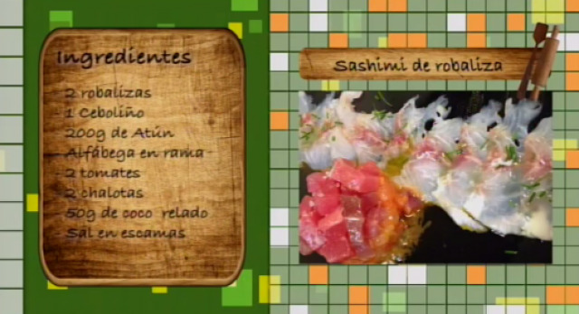 Sashimi de robaliza - 03/11/2015 10:30