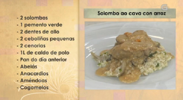 Solombo ao cava con arroz - 13/10/2016 10:30