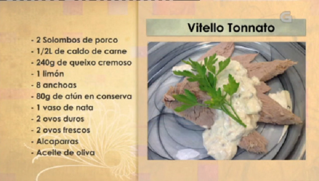 Vitello Tonnato - 14/10/2016 10:30