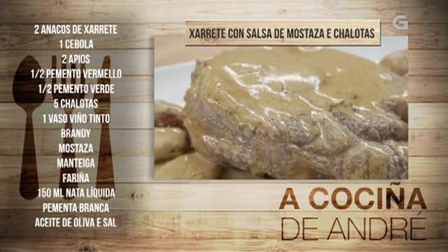 Xarrete con salsa de mostaza e chalotas - 05/03/2018 11:00