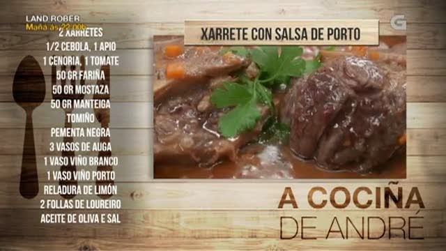 Xarrete con salsa de porto - 02/05/2018 11:00