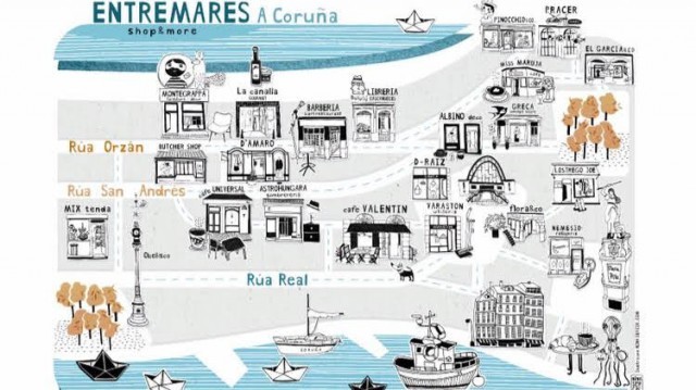 Coñecemos o proxecto Entremares da Coruña, unha alternativa para dar impulso ao comercio local - 08/08/2019 13:07