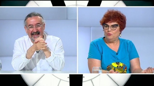 A actriz Teté Delgado e o músico Bieito Romero - 22/11/2021 23:30