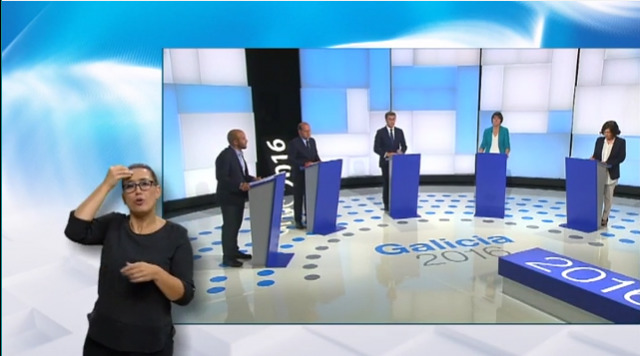 O debate electoral en lingua de signos - 13/09/2016 00:15