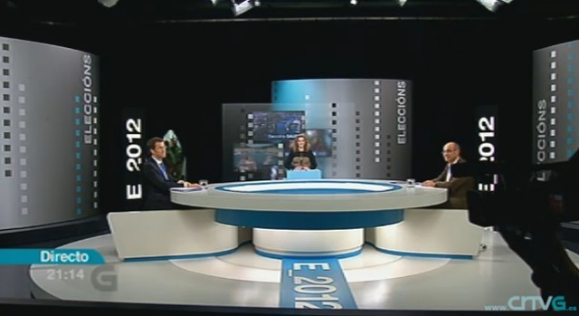 Terceiro debate entre Alberto Núñez Feijóo e Francisco Jorquera - 10/10/2012 21:30