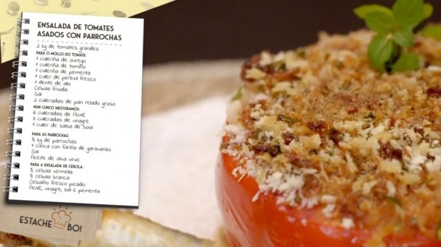 Ensalada de tomates asados con parrochas - 22/09/2021 20:00