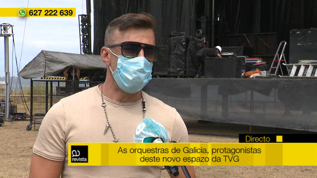 A TVG grava o especial 'Cen anos de verbena galega' - 13/08/2020 12:05