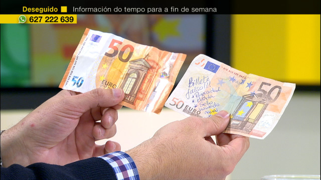 Aprendemos a distinguir billetes falsos - 31/01/2020 12:30