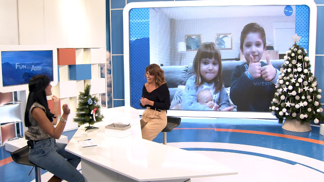 Hoxe sorprendemos a Ángela en directo! - 03/12/2020