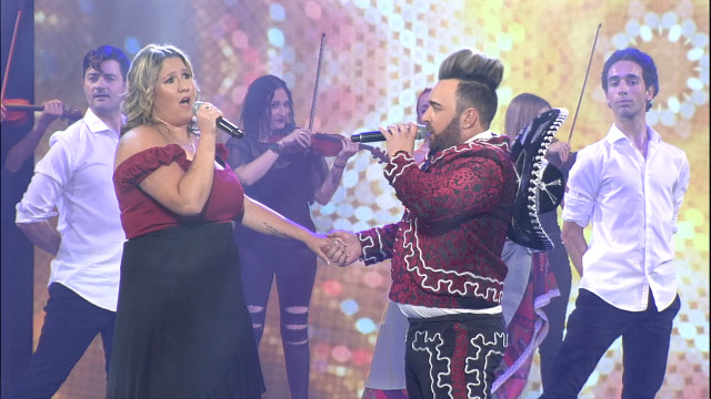 O Chylava e Velusa cantan 'Jalisco' na actuación conxunta - 09/11/2019 01:51
