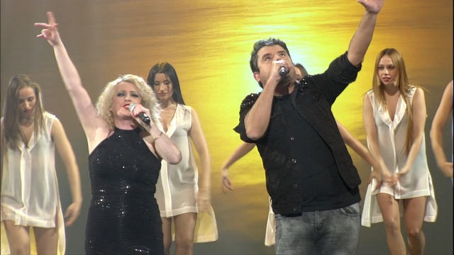 Ruth Cundíns e Alberte Suárez cantan a dúo o 'Himno da Alegría' - 25/01/2020 01:53
