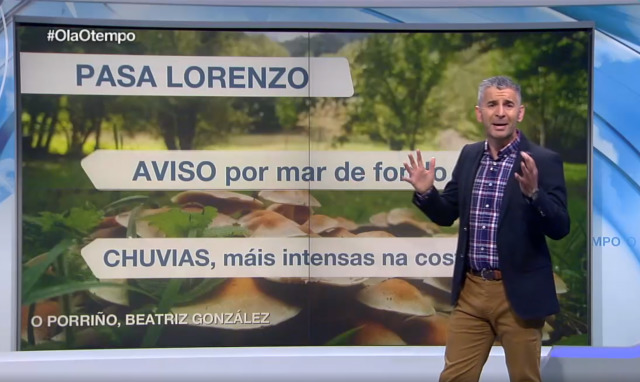 Lorenzo deixa o xoves un aviso por mar de fondo en parte da costa galega - 02/10/2019 15:30