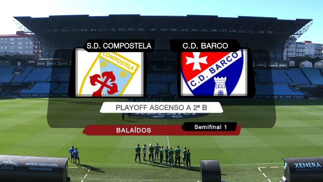Eliminatoria polo ascenso a Segunda B: S.D. Compostela - C.D. Barco - 18/07/2020 19:30