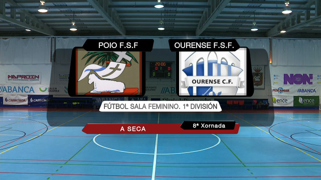 Fútbol Sala (1ª Div. fem.): Poio Pescamar - Ourense Envialia - 03/11/2019 14:02