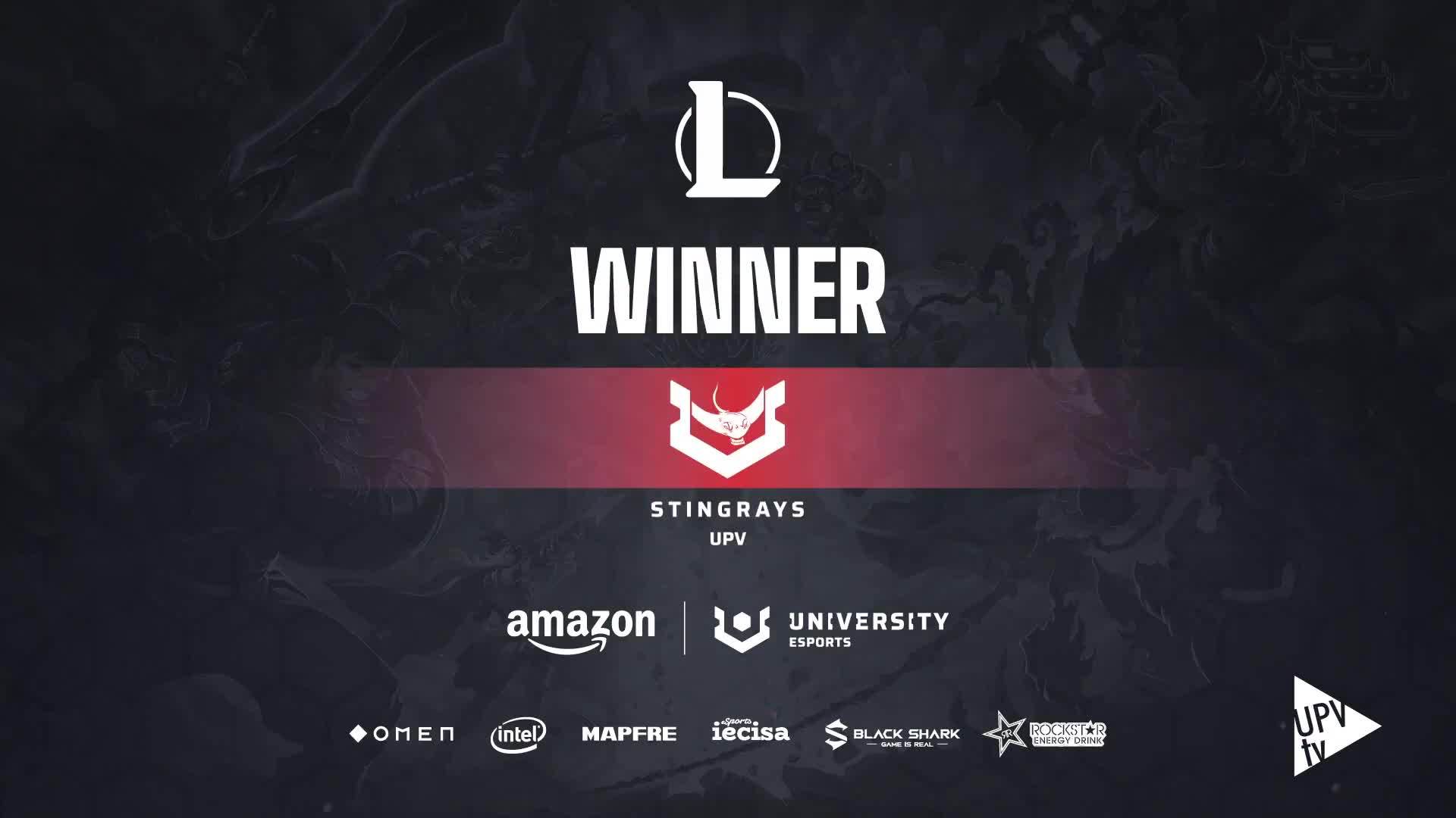 08-06-2020 Stingrays UPV, ganadores de League of Legends
