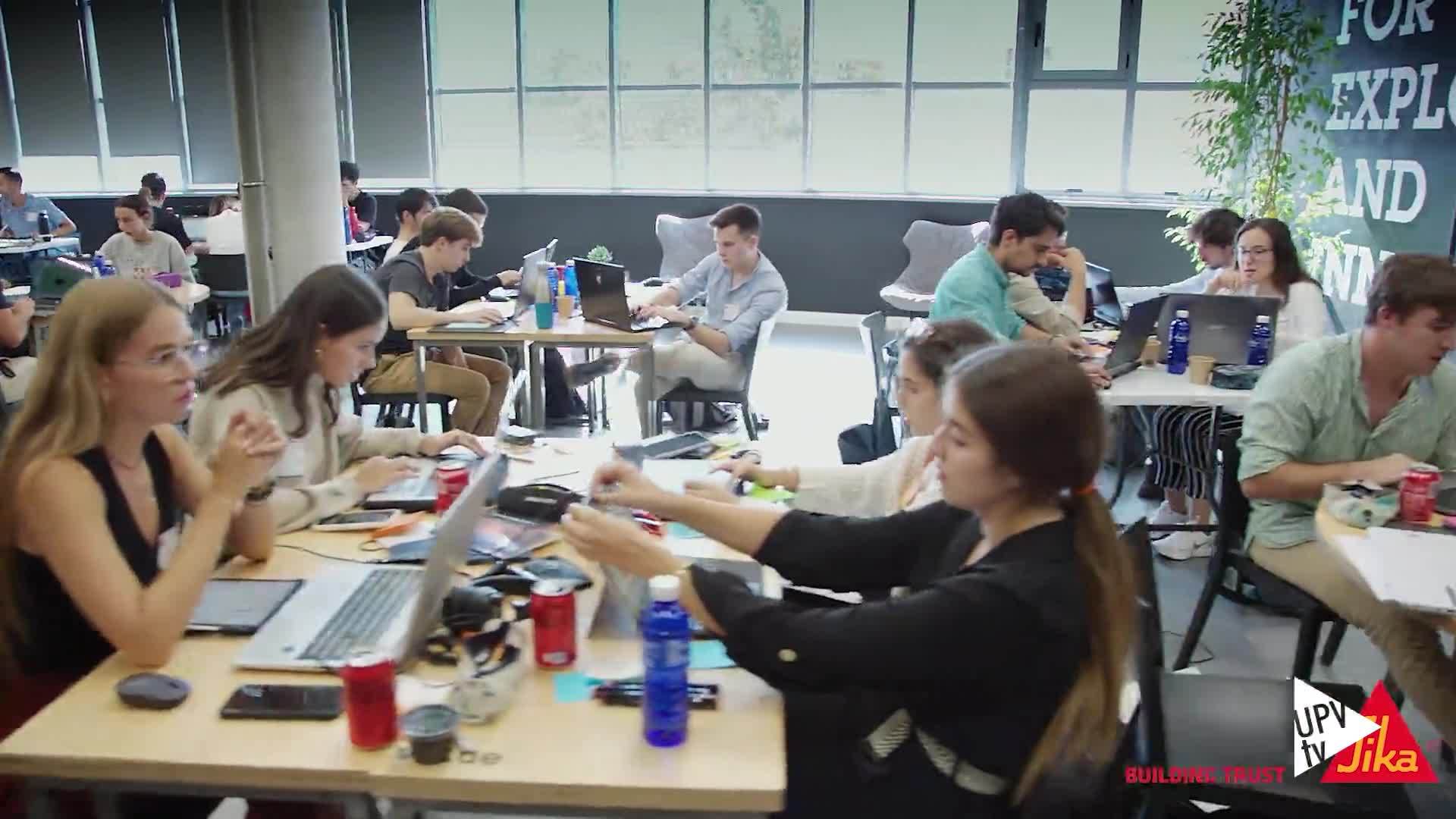 14-11-2022 Doblete de la UPV en el concurso Sika Hackathon de trenes del futuro