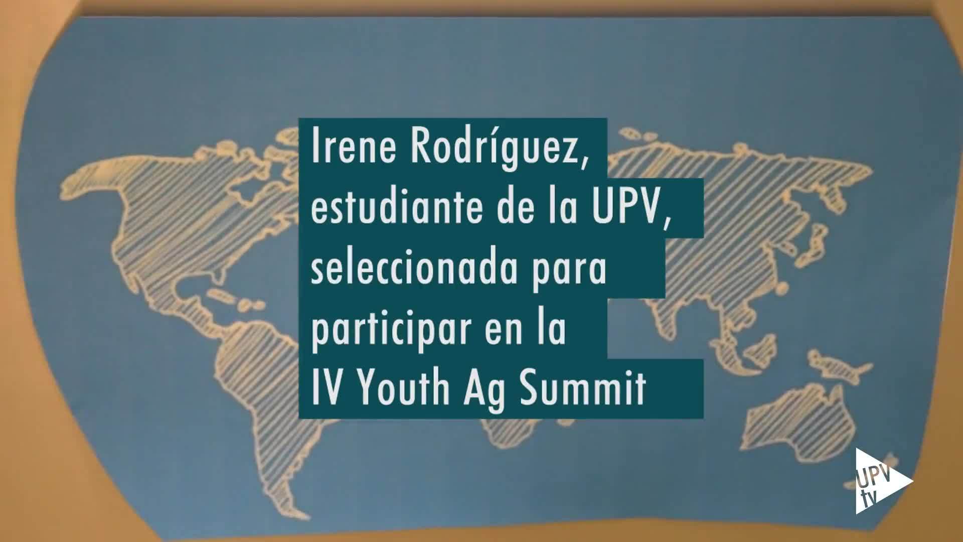 16-10-2019 Irene Rodríguez, en la Youth Ag Summit