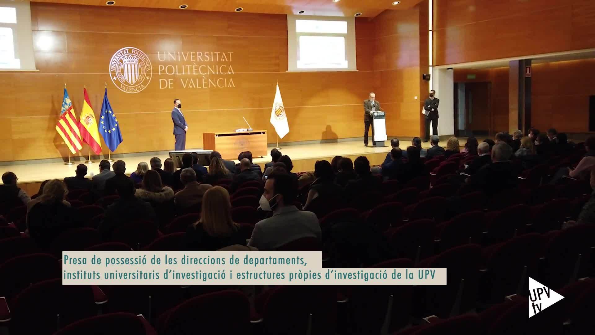 19-01-2022 Toma de posesión de direcciones de departamento, institutos y estructuras de investigación