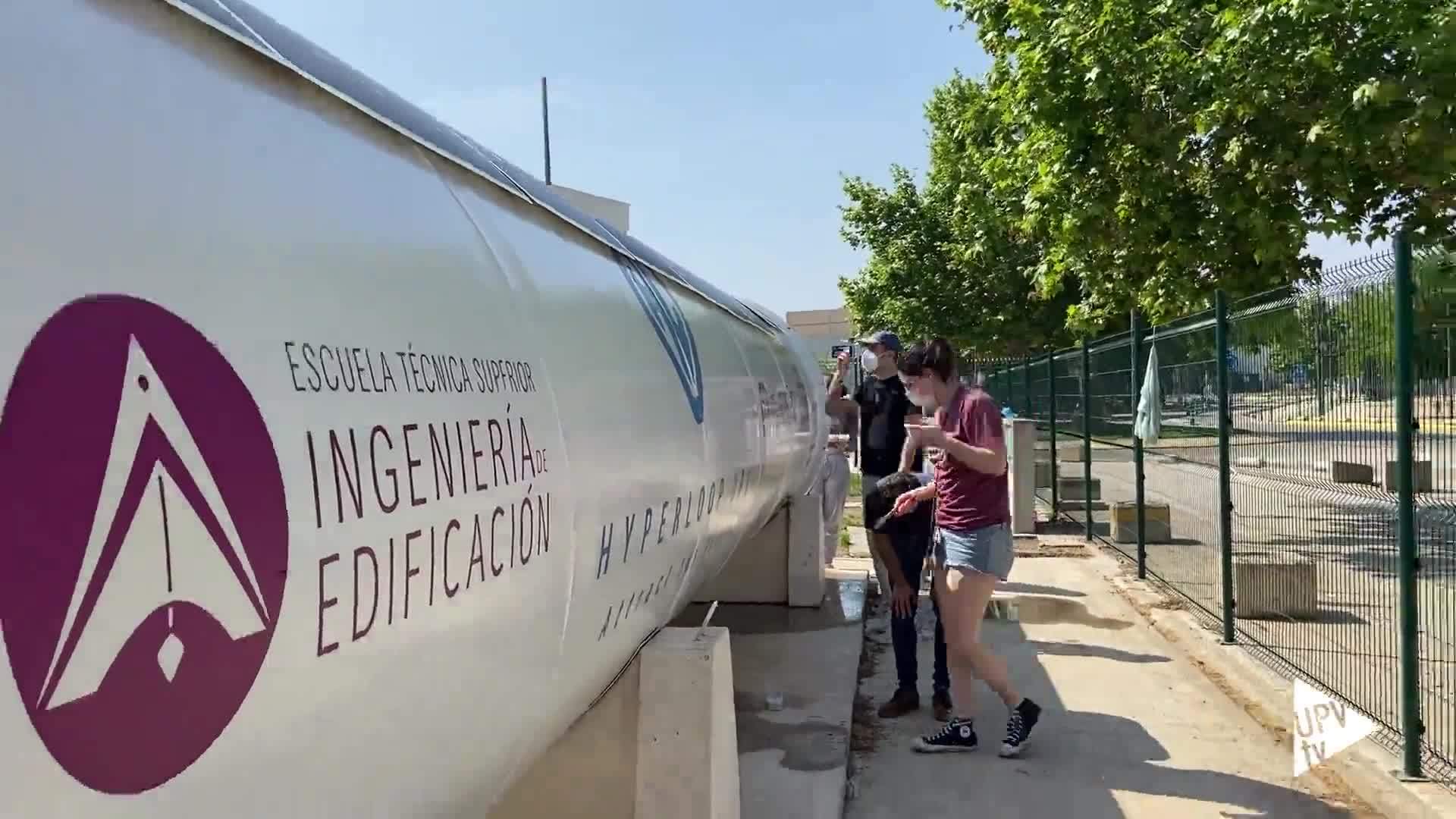 21-05-2021 HyperTube, nuevo hito del equipo Hyperloop UPV