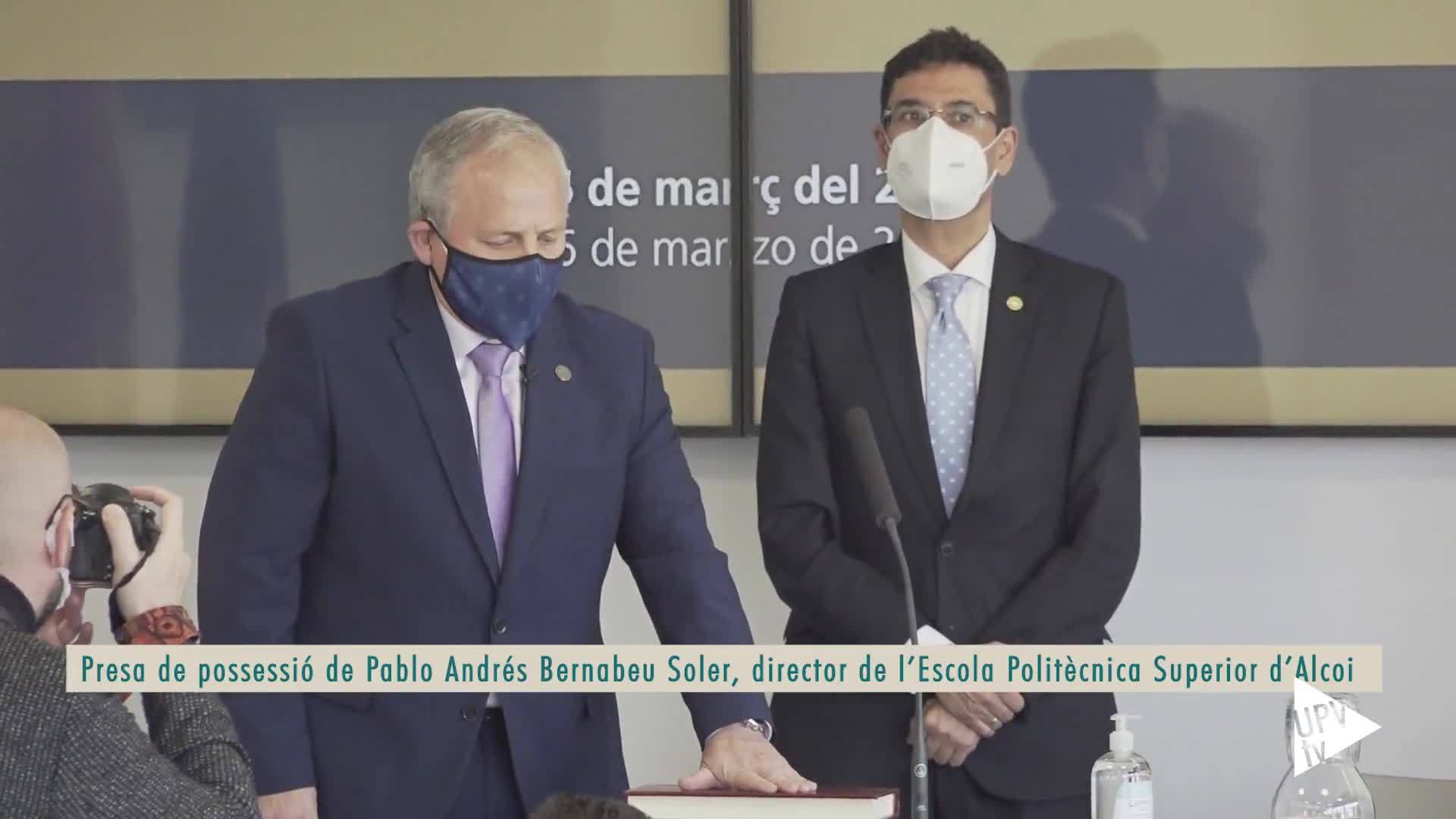 23-03-2021 Pablo Andrés Bernabeu Soler, director de la EPS de Alcoy