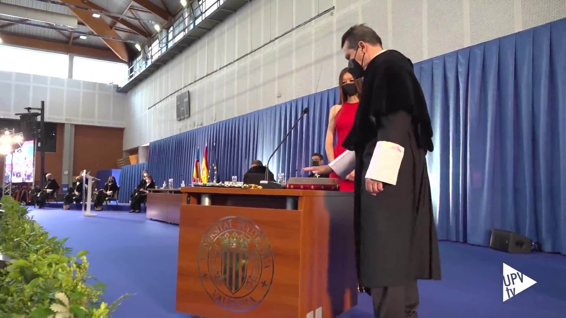 23-06-2021 Toma de posesión de José E. Capilla como nuevo rector de la UPV