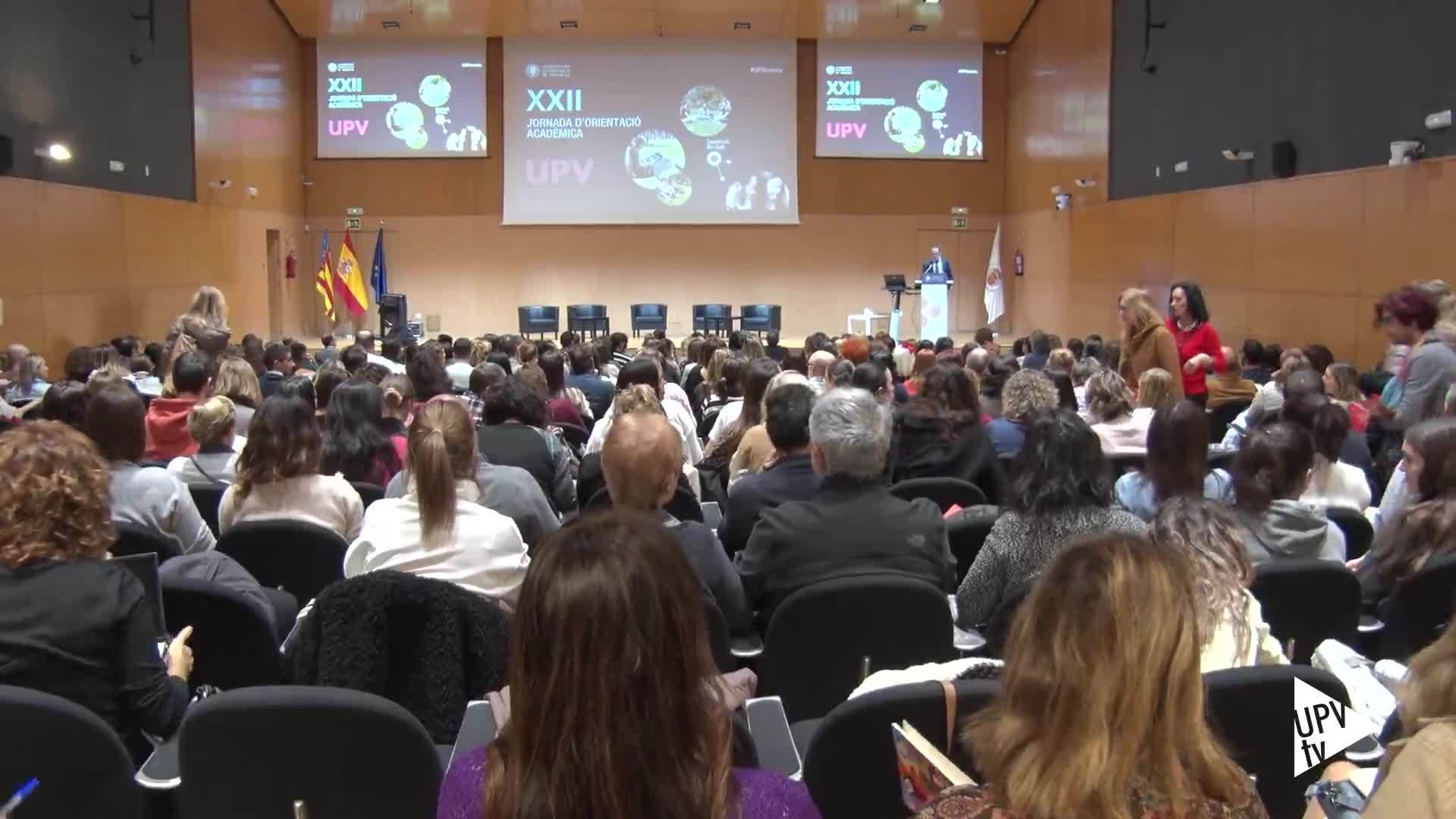 24-11-2022 El nuevo bachillerato y la gestión de la salud mental centran la XXII JOA de la UPV