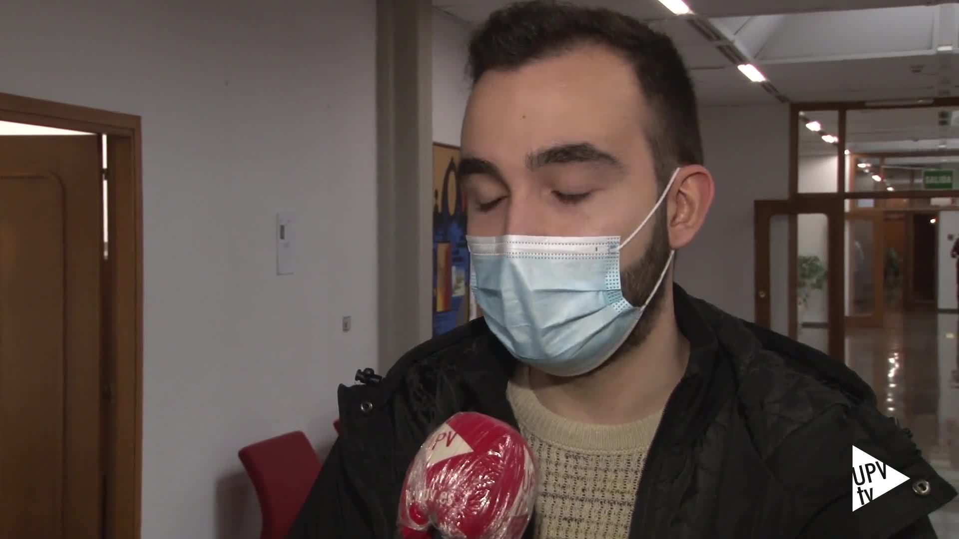 26-01-2021 Víctor Pittaluga, nuevo delegado de Alumnos y Alumnas de la UPV