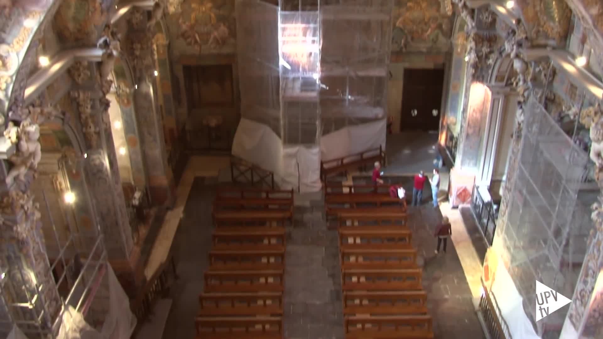 28-10-2015 Recta final restauración frescos San Nicolás