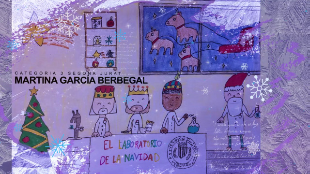 28-12-2023 Video dibujos ganadores Dibuja la Ciencia en Navidad (VAL)