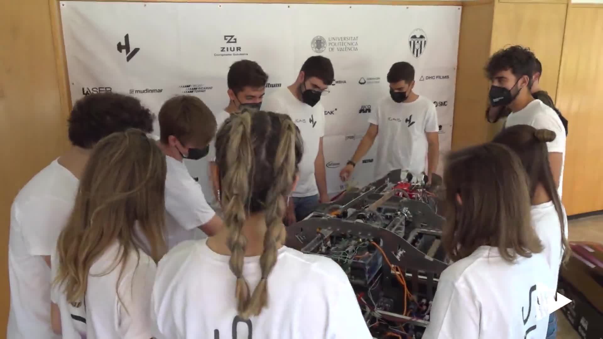29-06-2021 Hyperloop UPV presenta 'IGNIS', el prototipo que acelera sin tocar el raíl
