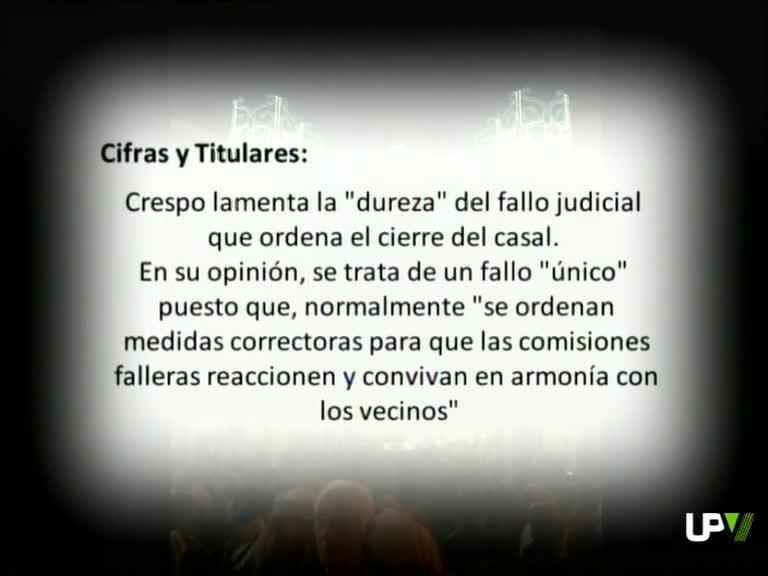 12-03-2009 Prog. 90. Fiestas Falleras. Convivencia Falleros - Vecinos. Normativa Europea sobre Pirotécnia. María José Broseta. Ferran Martínez