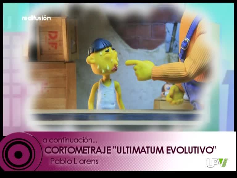 09-12-2009 [373] P. Llorens [Realizador], Cortometraje `El ultimátum evolutivo` - M.C. Redondo, M. Valiente [Dtra Documental `El ecuador de Alicia`]