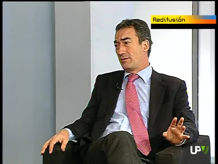 07-04-2011 Javier Lozano [Pres. LNFS] - Rafa Fernández [Portero El Pozo Murcia]