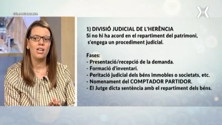 Divisió judicial de l'herència