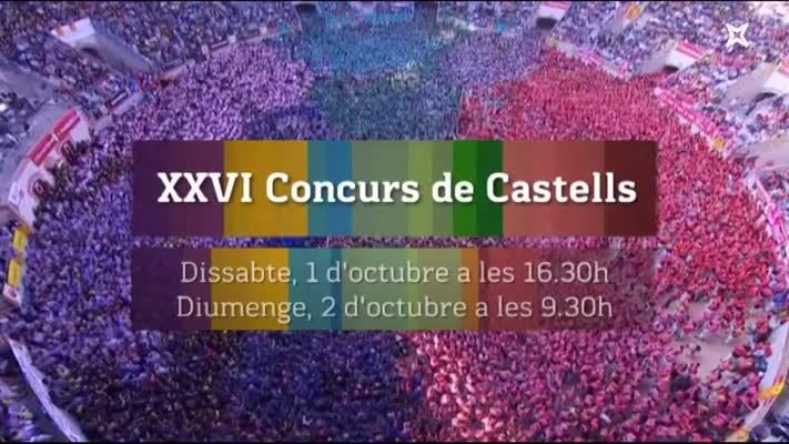 El Concurs de Castells de Tarragona, íntegre i en directe