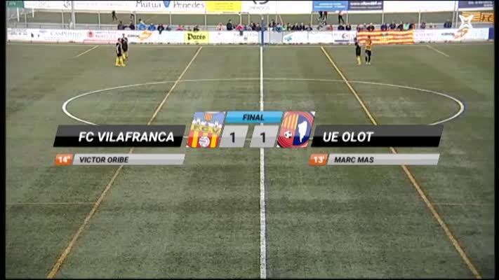 FC Vilafranca 1 - UE Olot 1