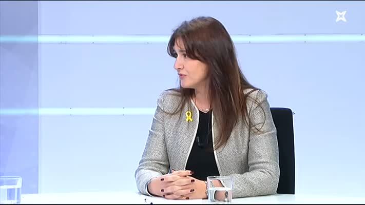 Entrevista Laura Borràs, diputada de Junts per Catalunya
