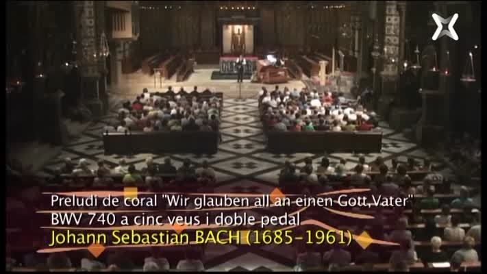 Concert d'orgue i saxo de Montserrat