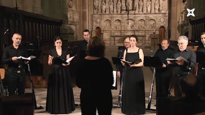 El Westminster Choir de Princeton canta a les teles locals i Movistar+