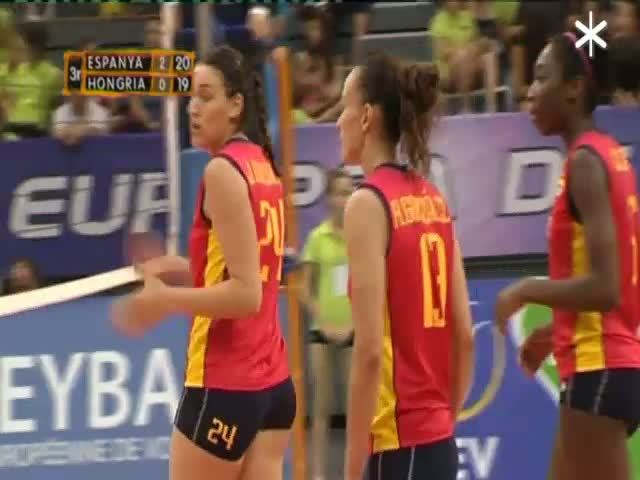 LLIGA EUROPEA VOLEIBOL: ESPANYA - HONGRIA