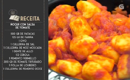 Imagen del vídeo Ñoquis con salsa de tomate - 09/11/2018 11:00