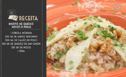 Imagen del vídeo Risotto de queixo, noces e peras - 08/11/2018 11:00