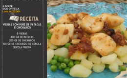 Imagen del vídeo Vieiras con puré de patacas e chícharos - 14/11/2018 11:00